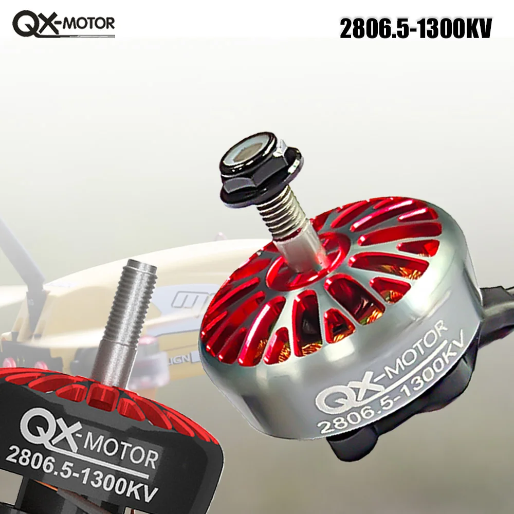 

QX-Motor 1800kV 1300kV Brushless Motor white/black QX2806.5 For FPV Air Vehicle RC Helicopter Remote Control Toy Parts