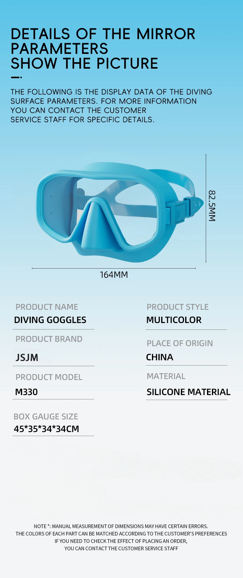 Professionelle Unterwasser-Tauchmaske, HD-Hartglas, für Erwachsene, verstellbar, zum Tauchen, Schnorcheln, Schwimmen, Tauchbrille + Aufbewahrungsbox – Detail 7
