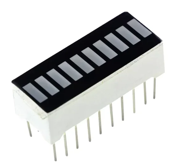 Wyświetlacz słupkowy LED Smart Electronics Ultra jasna czerwona 10-segmentowa cyfrowa tuba — zdjęcie 5