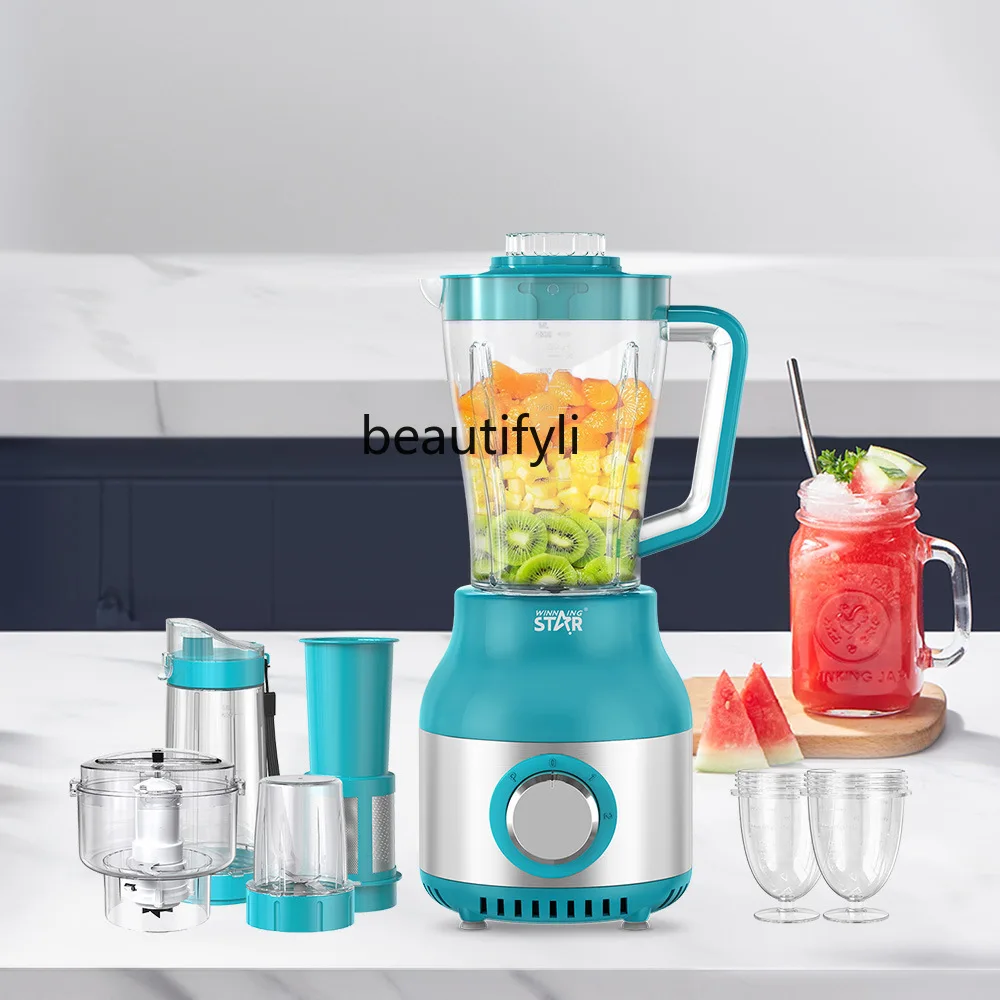 Taza de PC para el hogar, exprimidor siete en uno resistente a caídas, jugo, agitador y moler