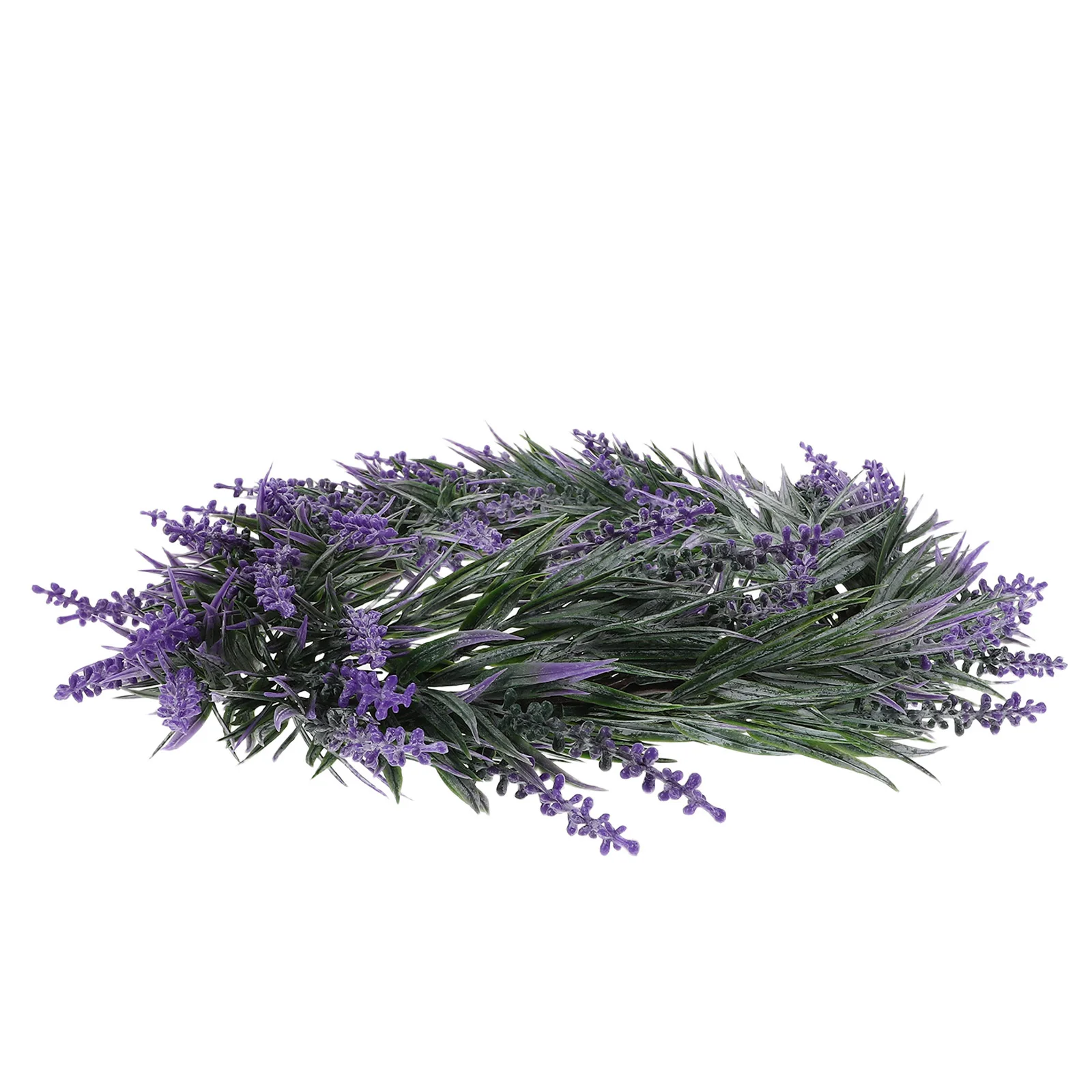 

Lavender Wreath Artificial Purple Flowers 15inch Rustic Farmhouse Front Door Wall Indoor Outdoor Summer Christmas Wedding Party