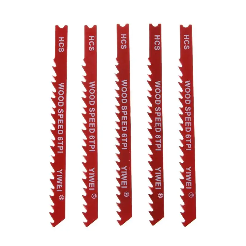 Cortador hoja recíproca 6 TPI acero con alto contenido carbono y en duradero 5 uds para