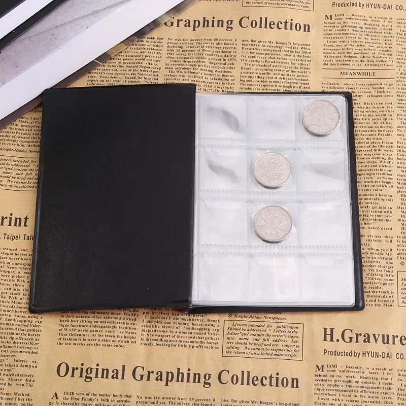 120 Pocket Albums Album Books For Coin Collectors Collectors Organisers for Coin Collecting Home Decor Albums Coin Album Holders