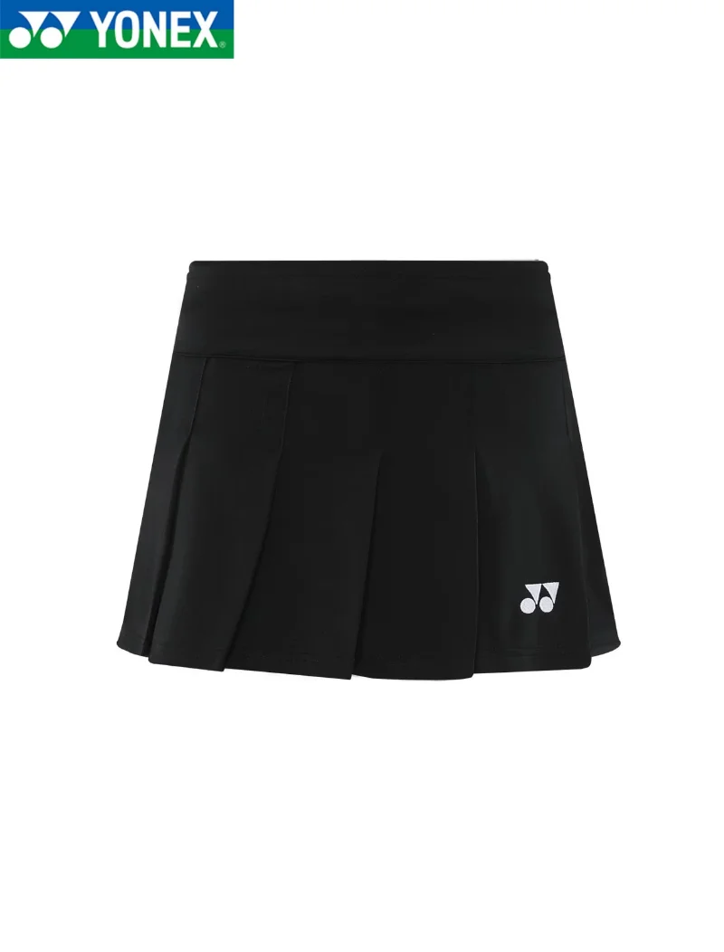 YONEX 2024 New Badminton Tennis Skirt Quick-drying Pleated Anti-light Breathable Slim Fitness Sports Skirt