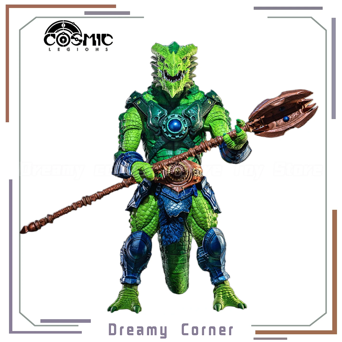 

【In Stock】Original Four Horsemen Studios Cosmic Legions Outpost Zaxxius SSKUR’GE 1/12 Action Figure Toy Model Collection