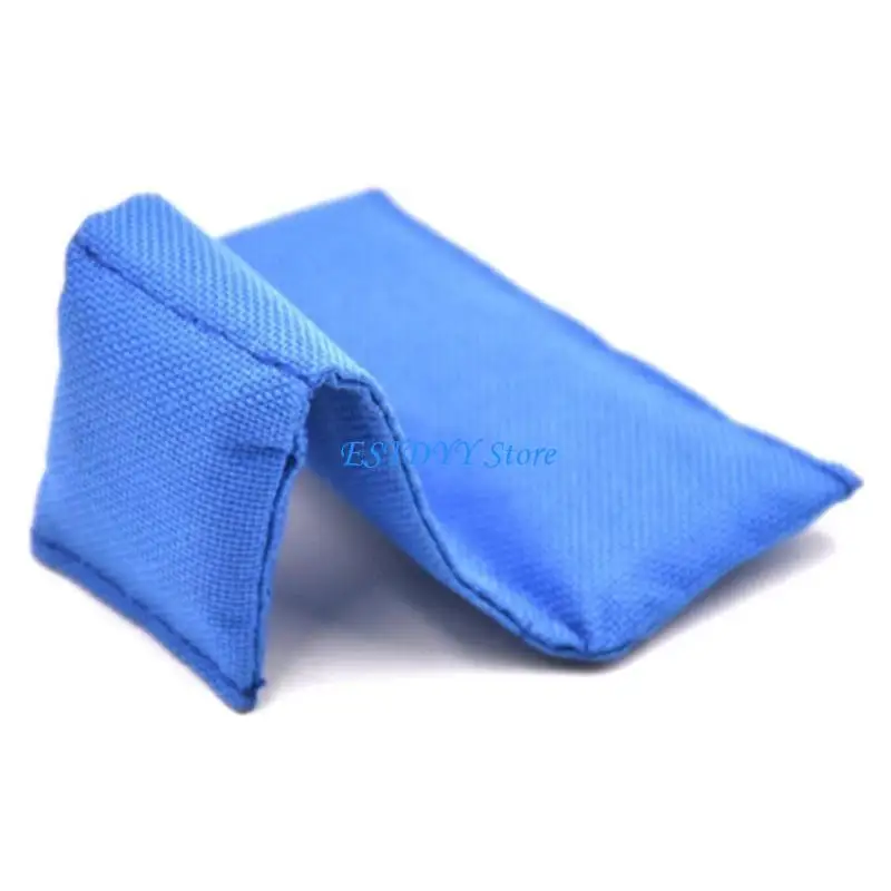 G6DE 6pcs Flagantes los árbitros del árbitro Banderas con 2 piezas grano cuello largo para juego fútbol Penaltis