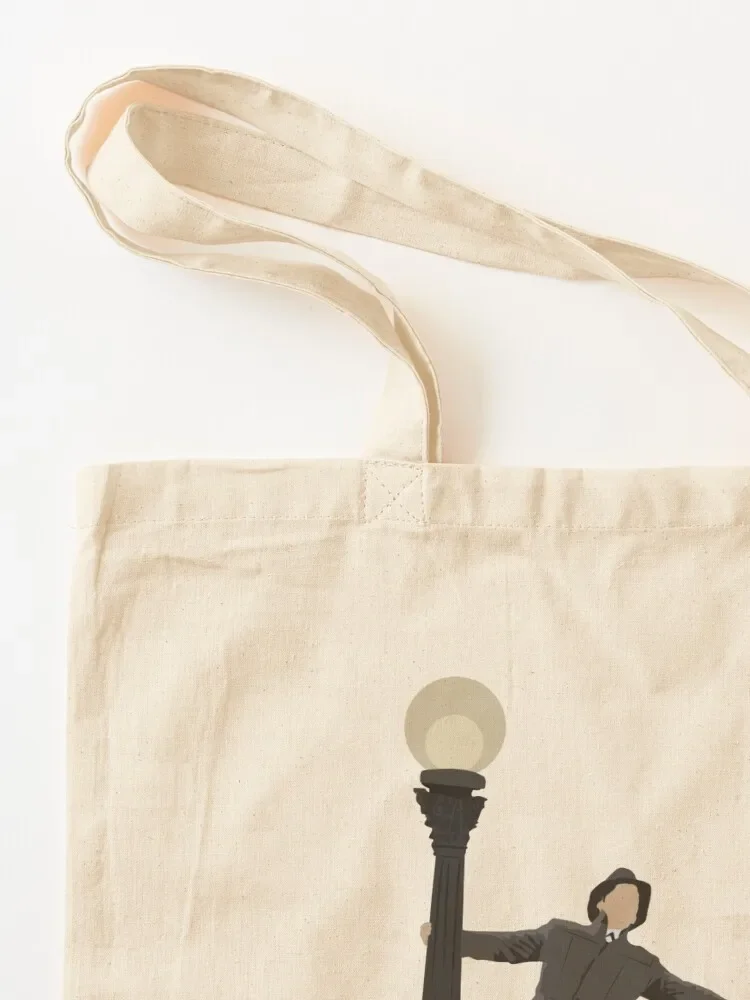 الغناء في المطر حمل حقيبة أكياس التسوق القابلة لإعادة الاستخدام سيدة حقيبة حمل حقيبة أكياس الحلوى النسائية