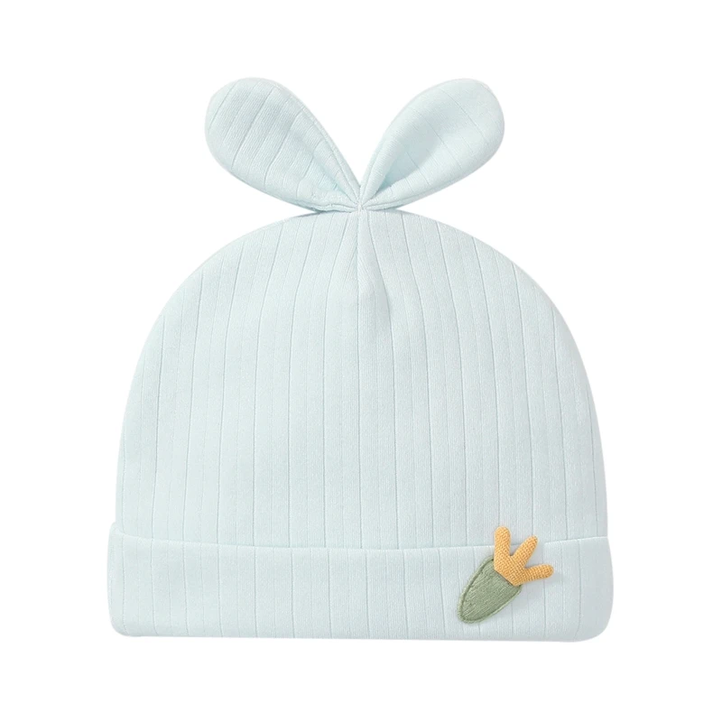 

Elastic Baby Beanie Hat Cap for Boy Girls 0-3Month Newborn Comfortable Headdress