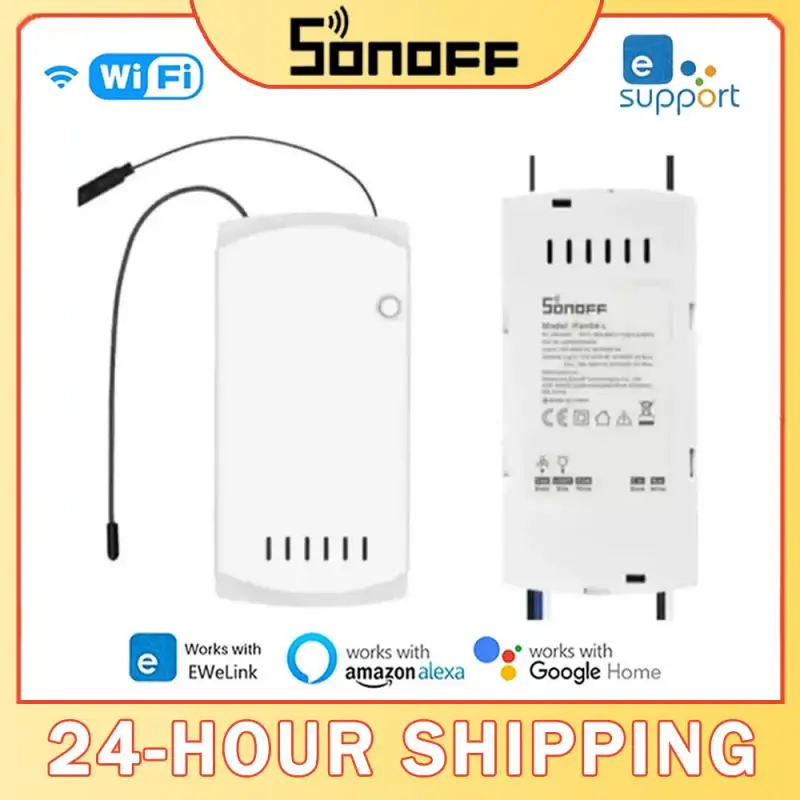 SONOFF IFan04 Wifi Smart Fan Switch Celling Fan/Light Controller 433 RF/eWelink APP/Voice Remote Control Adjust Speed Smart Home