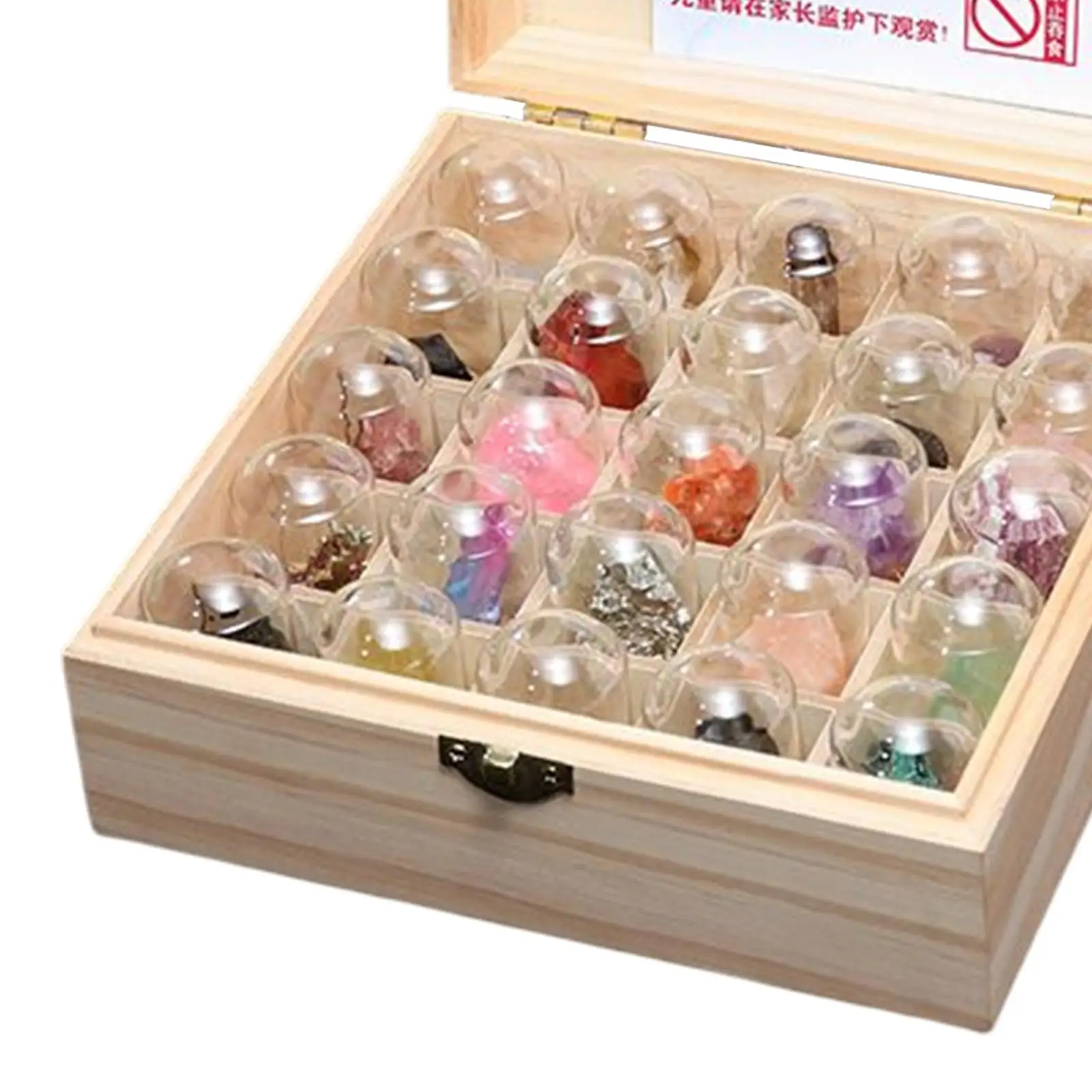 Novelty Rock and Mineral Collection Learning Educational Toy Ornament Geology Science Toy for Adults Girls Kids Gift