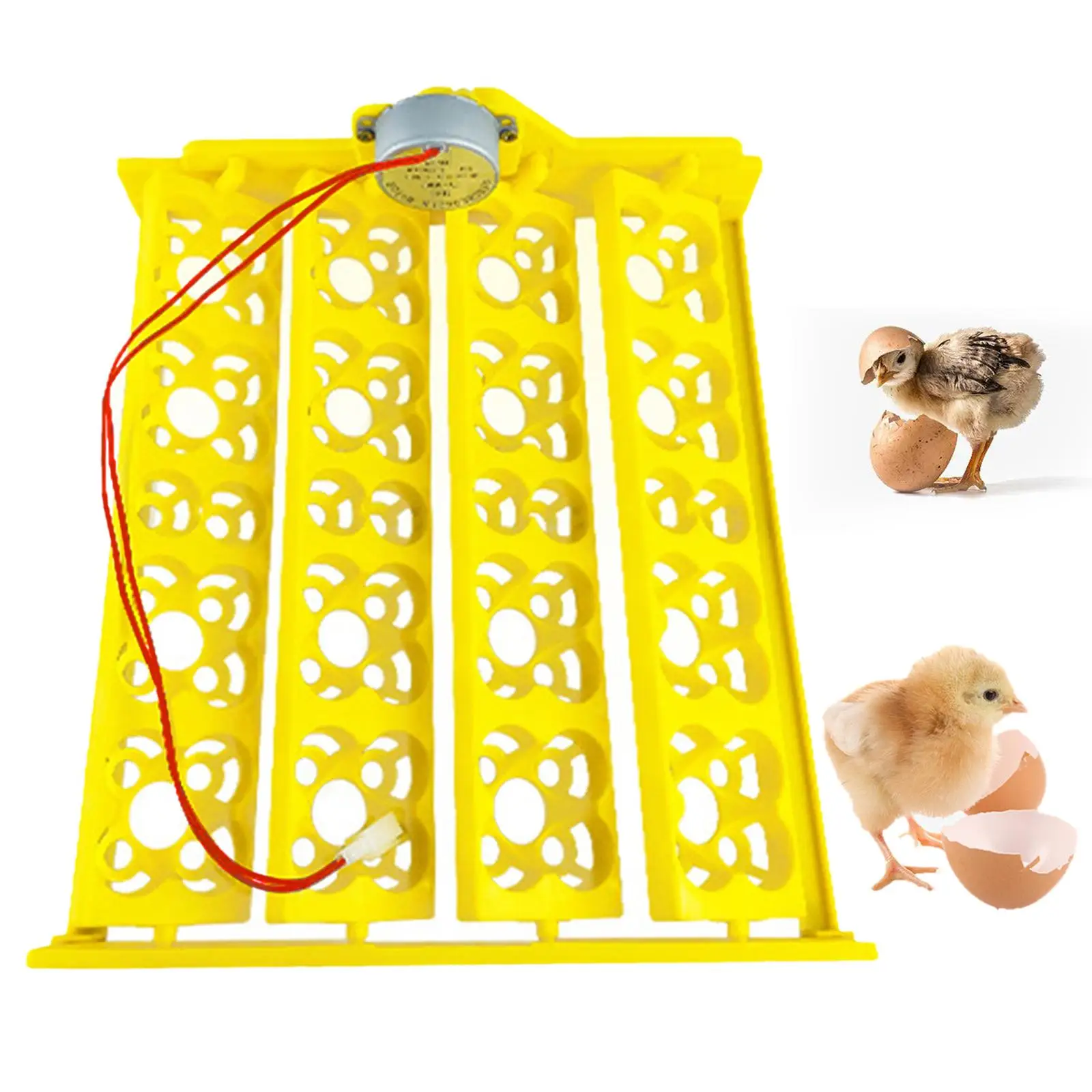 Automatic Egg Incubator Tray Automatic Egg Turner Turning Tray Accessories Automatic Turning Motor Egg Incubation Tray for Duck