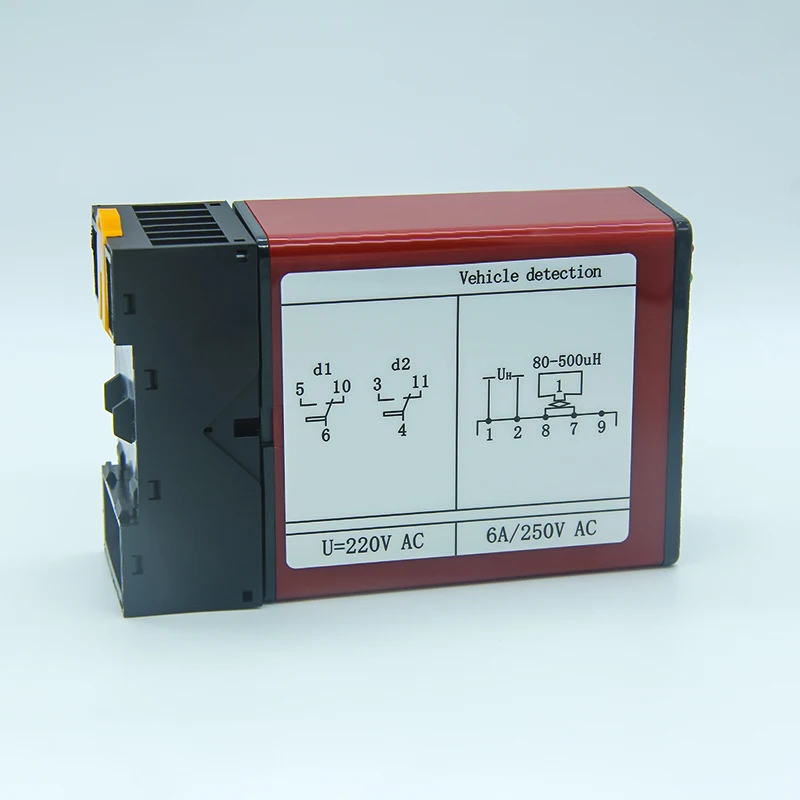 Security Vehicle Loop Detector Sensor Single Channel Vehicle Outdoor Traffic Inductive For Barrier gate