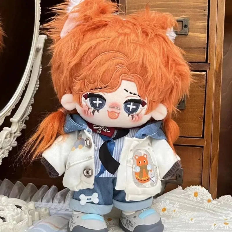 

20cm Game Identity V cheerleader Anime Doll Body With Cotton Kawaii Cosplay Lily Barriere Cartoon Plushies Toy Figures Fans Gift