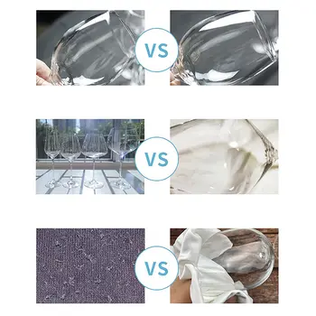 1塊裝紅酒杯清潔布,擦拭玻璃杯不留痕跡,杯子擦拭布,清潔布。 10 最佳銷售 玻璃清潔布 - №9