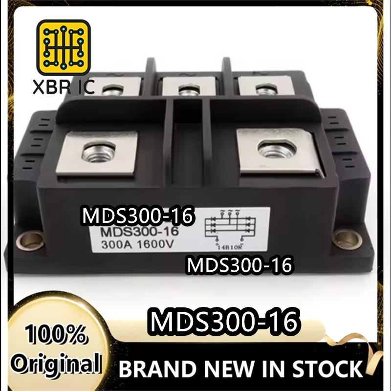 (1/10 piece) MDS300-16 Rectifier Bridge 300A 1600V Bridge Rectifier Rectifier Module Brand New Genuine Original In Stock