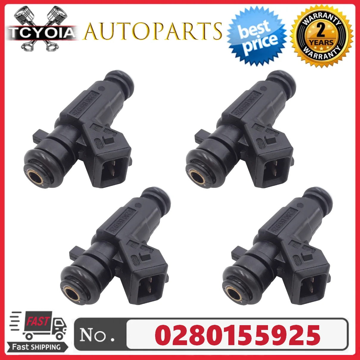 4Pcs/Lot Fuel Injec… - image