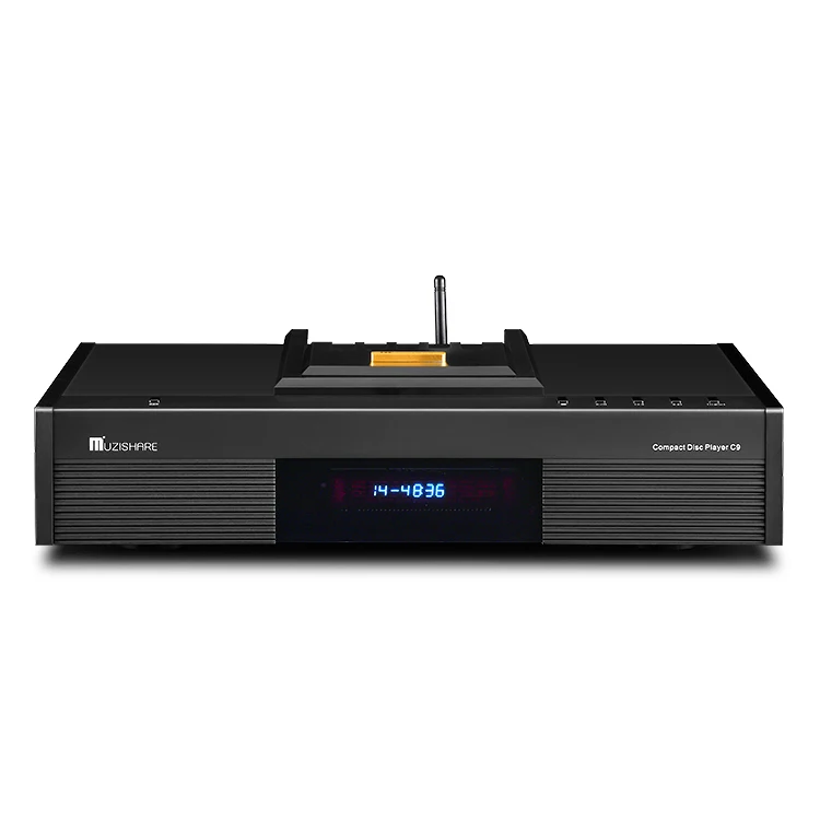 MUZISHARE C9 2.2V 110Db Electron Tube CD Player Hifi Cd Player Chinese Home Cd Player