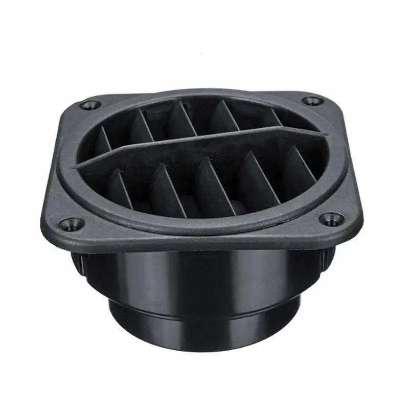 Air Vent Outlet 60/75mm Diesel Heater Vent Outlet 360 Degrees Rotatable Diesel Parking Heater Ducting Warm For Car Truck VAN