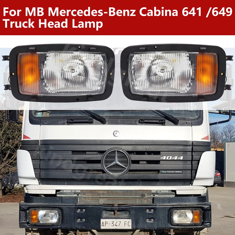 Truck Head Lamp Headlight 6418200861 6418200961 Body Spare Parts fit for MB Mercedes-Benz CABINA 641 /649