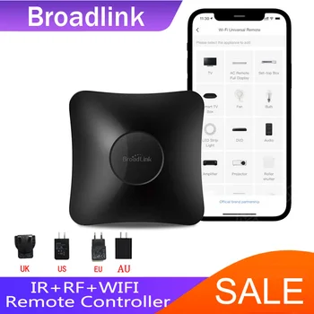 שלט אוניברסלי חכם Broadlink RM4 Pro IR/RF