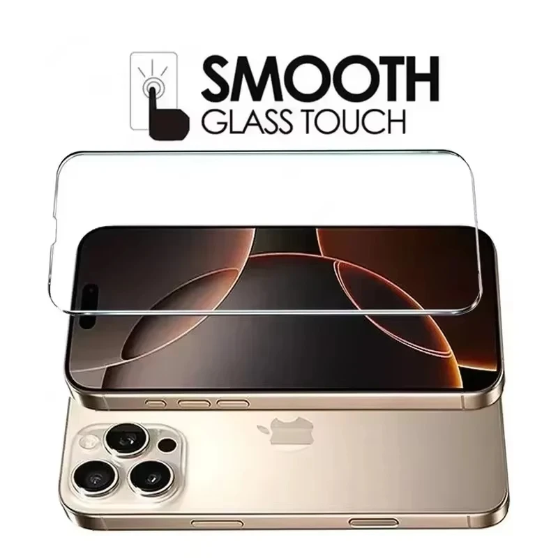 1-4 Stück Schutzglas für iPhone 18 Pro Max 17 16 15 14 13 12 11 Displayschutzfolie für iPhone XR X XS 7 8 Plus 12 13 Mini Glas – Detail 6