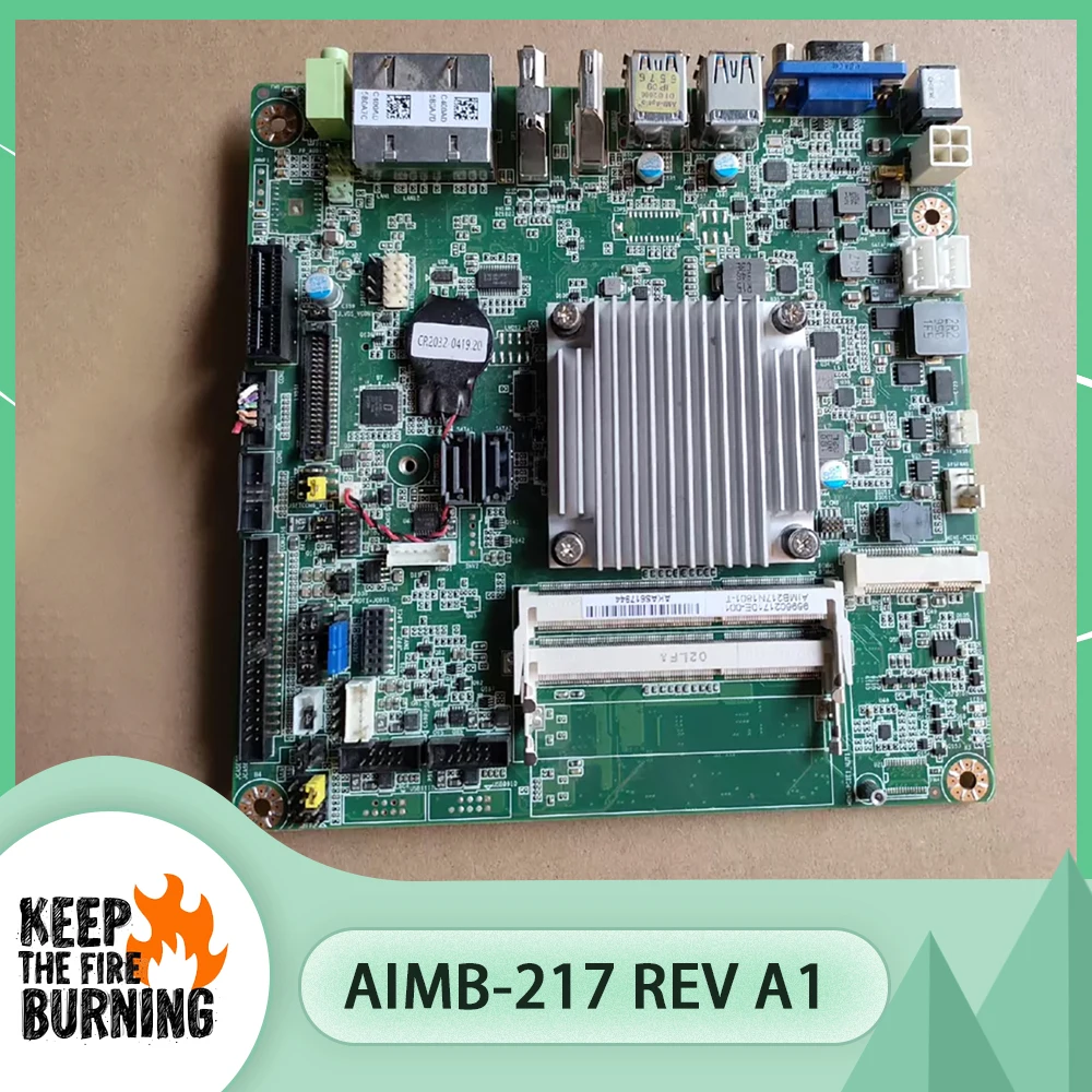 

AIMB-217 REV A1 Dual port industrial control motherboard AIMB-217N1801-T