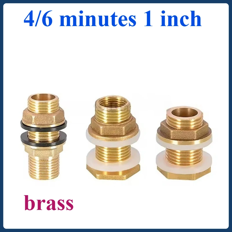 

Double Outer Wire Water Tank Joint External Teeth Water Inlet And Outlet Interface Inner And Outer Wire Water Pipe Fittings