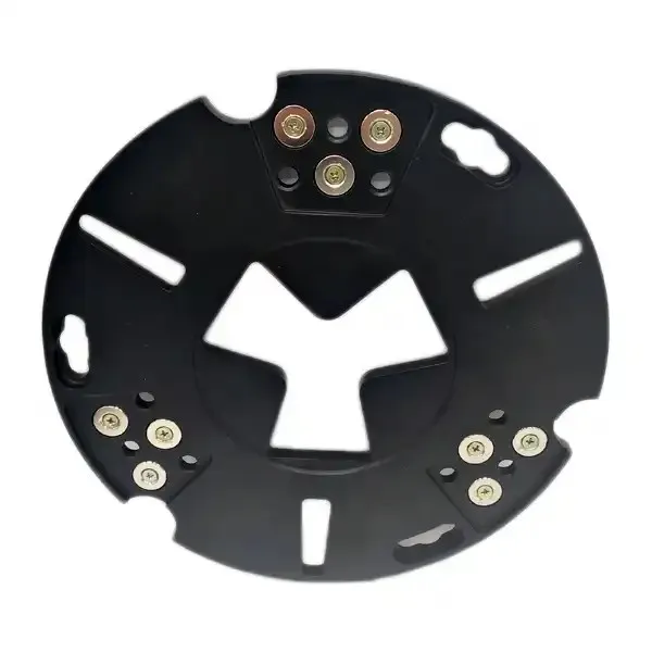 Imagem -02 - Diamante Redi Bloqueio Driver Placas Disc Carrier Titular para Htc Grinder Use Husqvarn Trapézio Moagem Polimento Bloco 230 Milímetros 9