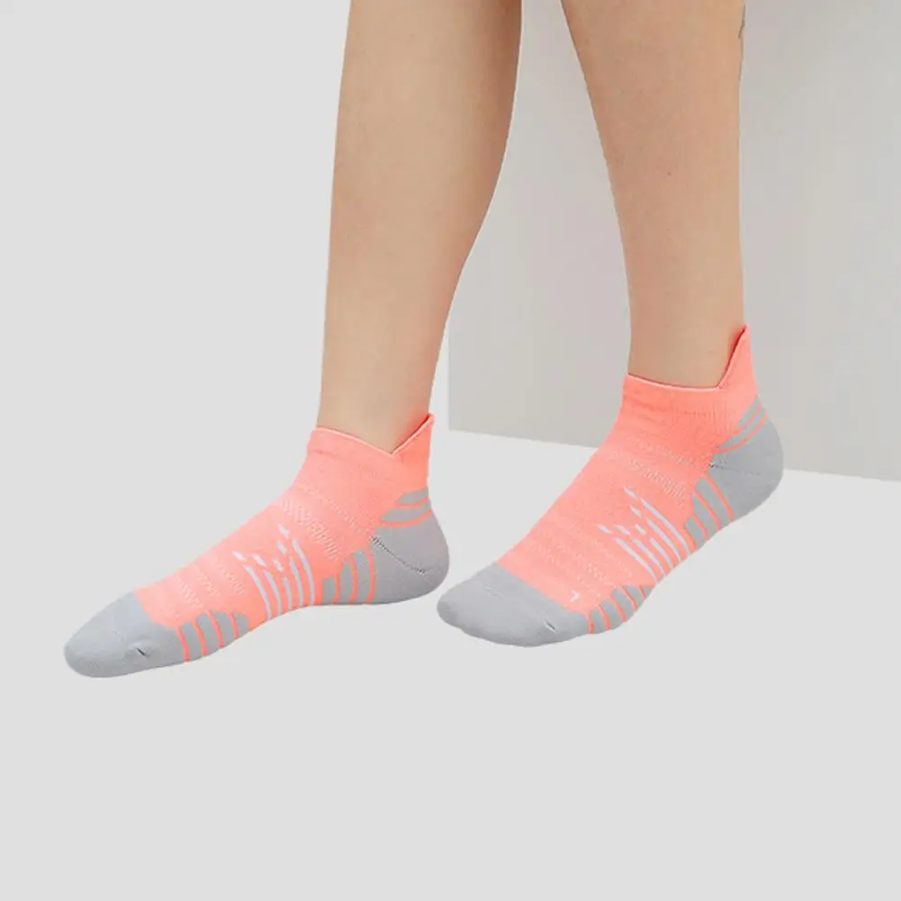 1 Pair Stretchy Low Socks  Wear-resistant Non-deformable Sports Socks  Basketball Athletic Short Socks