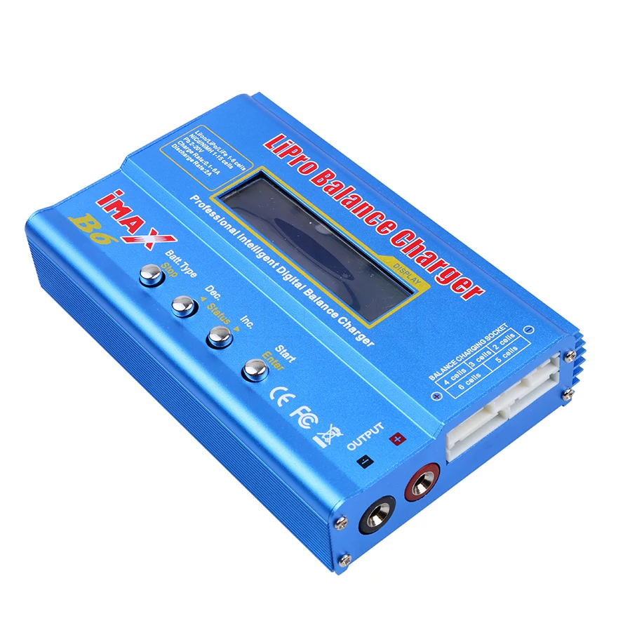 80W Aircraft Model Intelligent Charger B6 IMAX B6AC RC AC Nimh Nicd lithium Battery Balance Lipo Balance Discharger