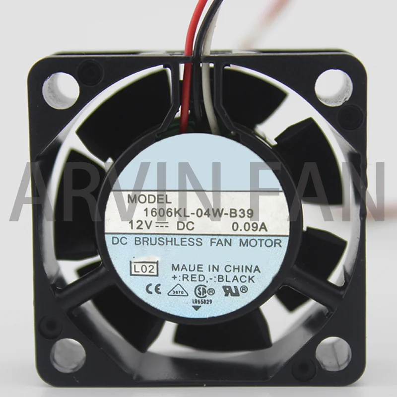 

1606KL-04W-B39 1606KL-04W-B30 DC 12V 0.09A 4015 2-wire 3-wire Server 40 * 40 * 15MM Double Ball Chassis Fan