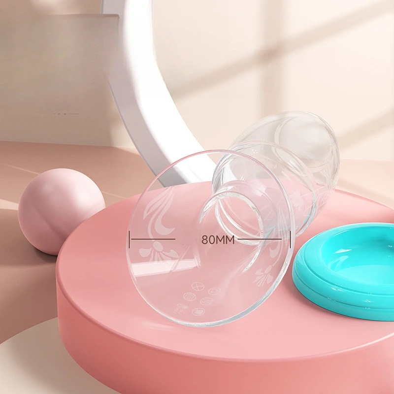 New Baby Feeding Manual Breast Pump Partner Breast Collector Automatic Correction Breast Milk Silicone Pumps Maternity Products