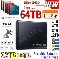 2025 New Portable SSD 1TB External Solid State Drive 4TB High capacity Hard Disk M.2 Portable storage USB 3.1 Hard Drives