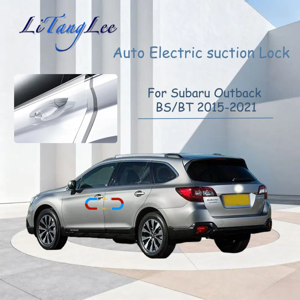 

​ ​ Для Subaru Outback BS/BT 2015-2021 автомобильная мягкая закрывающаяся дверная защелка, привод замка, автоматическое электрическое поглощение, всасывание, бесшумность