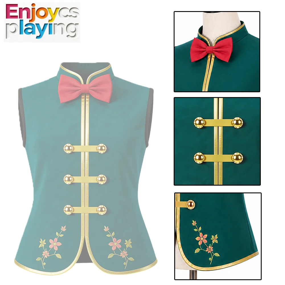 Cosplay Olaf Sleeveless Vest Fantastic Costume Cartoon Snowman Disfraz Male Men Roleplay Outfit Dress Up Halloween Carnival