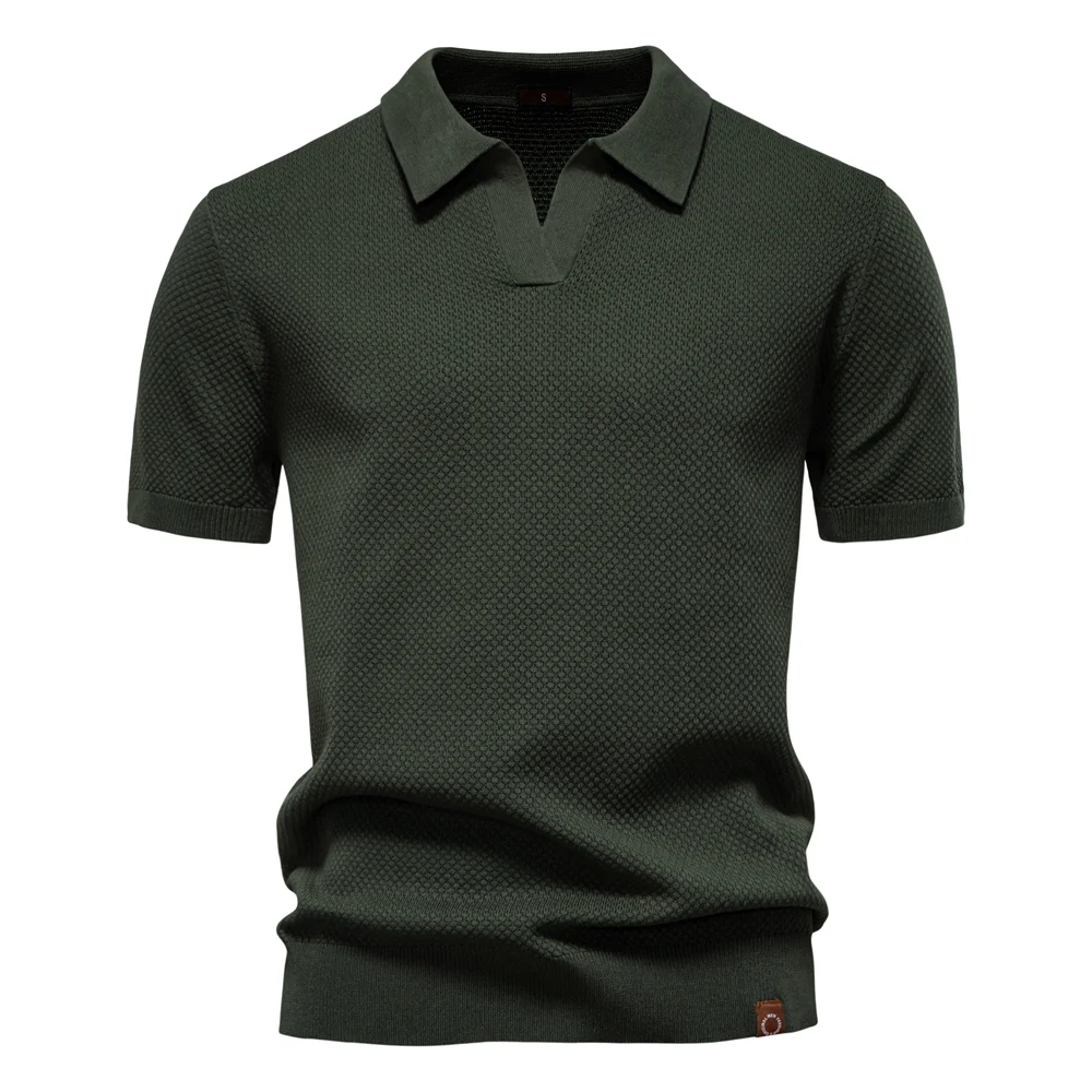AIOPESON Polo Shirt Solid 7