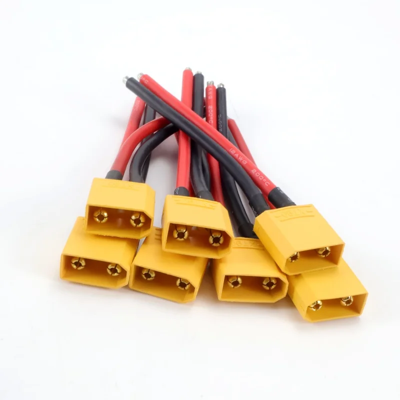 Neue 5 stücke XT90 Stecker/Buchse Batterie Parallel Stecker, mit Silikon Flexible Draht 14AWG 10 cm, für RC LiPo Motor Batterie – Detail 4