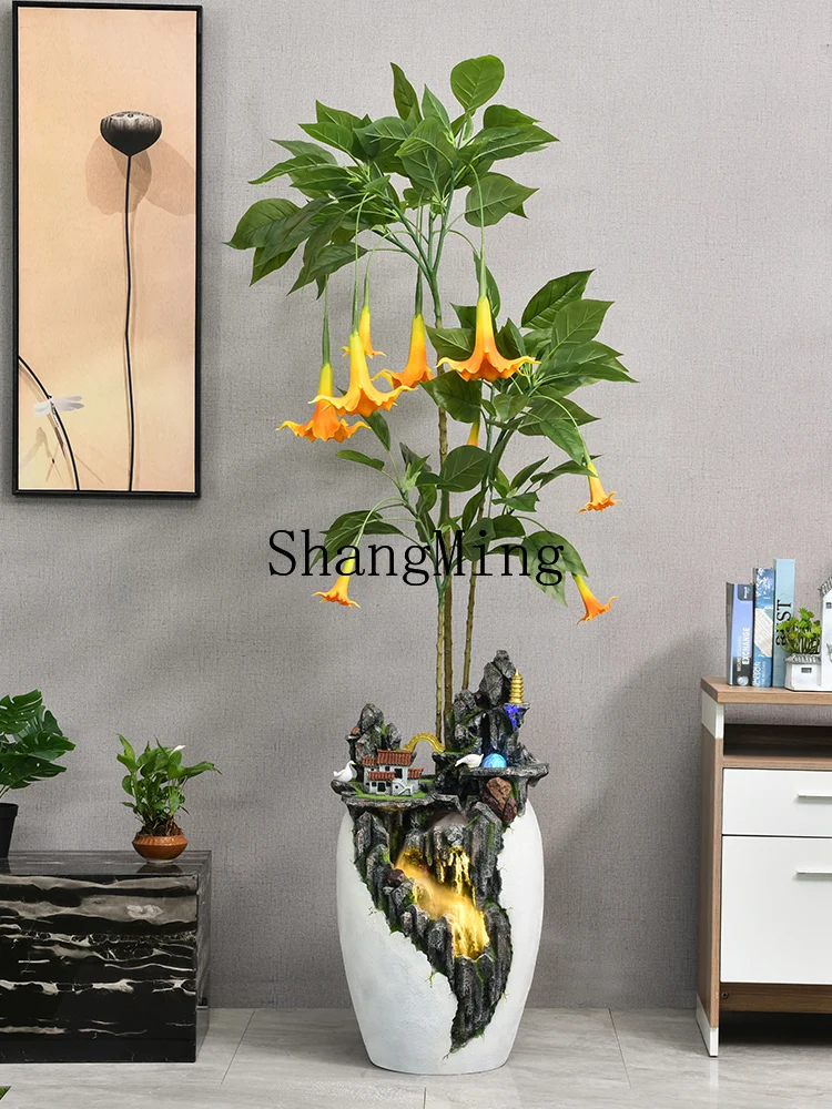 

LXY creative flowing water ornament lucky feng shui wheel housewarming new home moving gift
