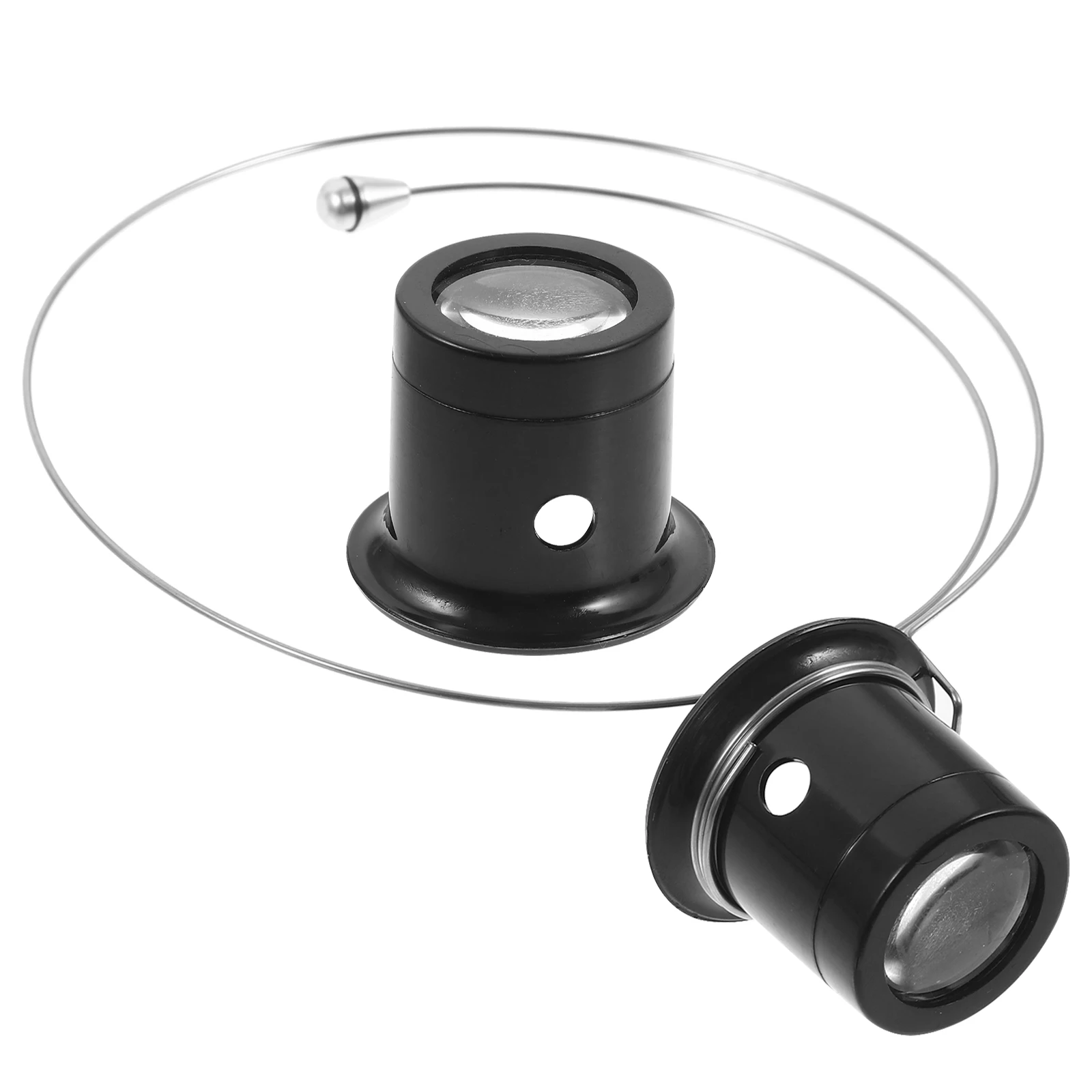

Headband Magnifier Glasses 10x Eye Loupe Steel Ring Watch Repair Hands Free Craft Jewelers Tools Glass Repair Loupes