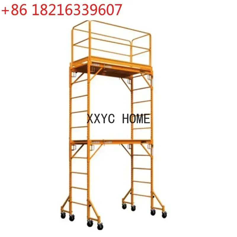 Quick installation multifunctional mobile scaffolding folding lifting platform activity decoration scaffolding horse stool