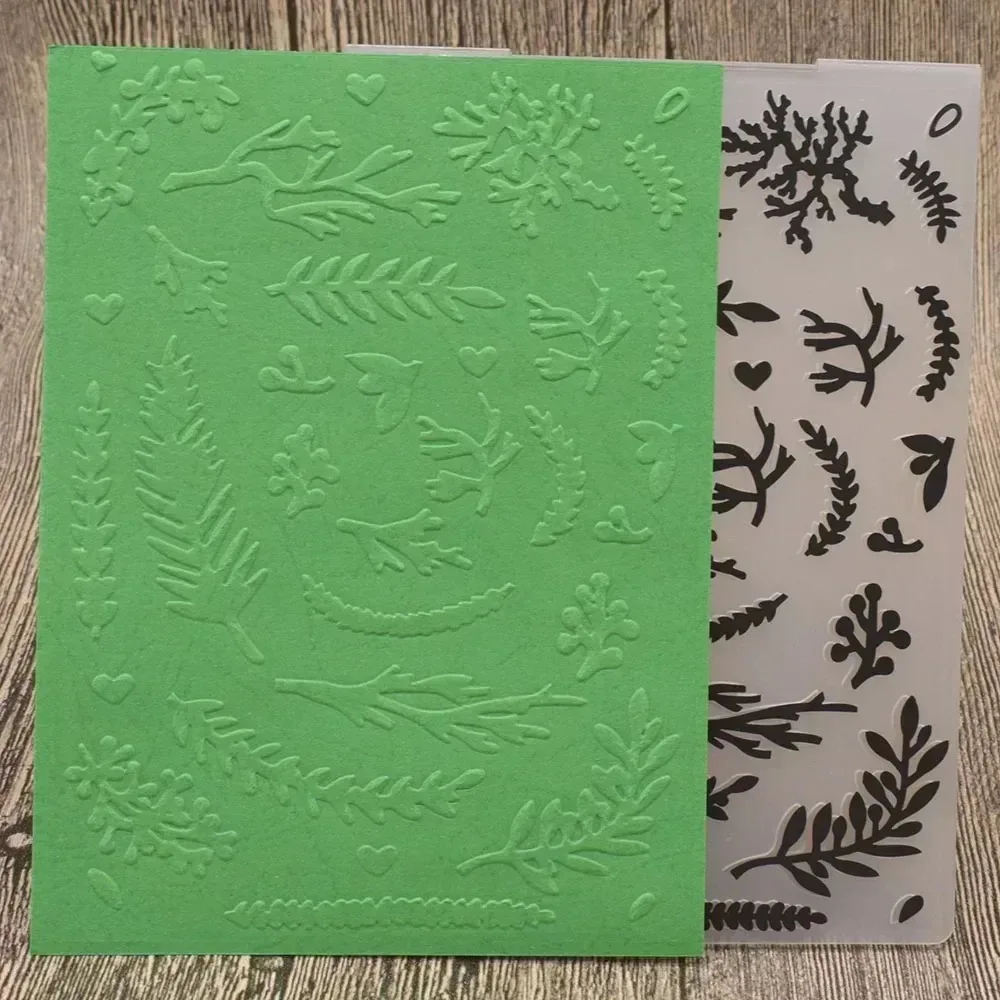 Koronkowe kwiaty plastikowa teczka z wytłoczonym wzorem szablon do scrapbookingu papier do albumu dekoracja kartek urodzinowych Diy Craft — zdjęcie 5