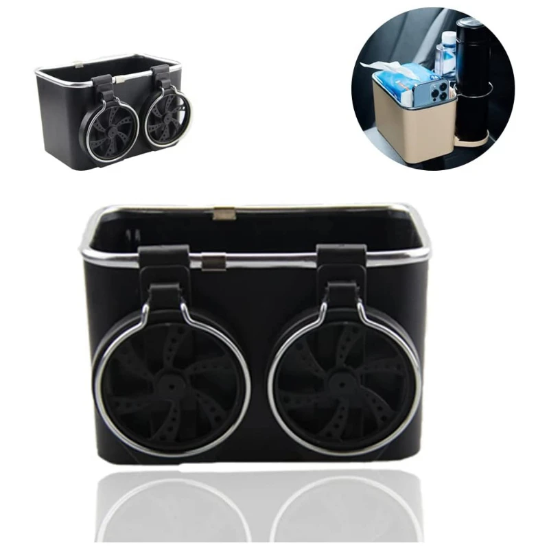 Car Armrest Storage Box, Car Storage Box, Storage Rack, Can Be Installed with Water Cup Holder, Multifunctional