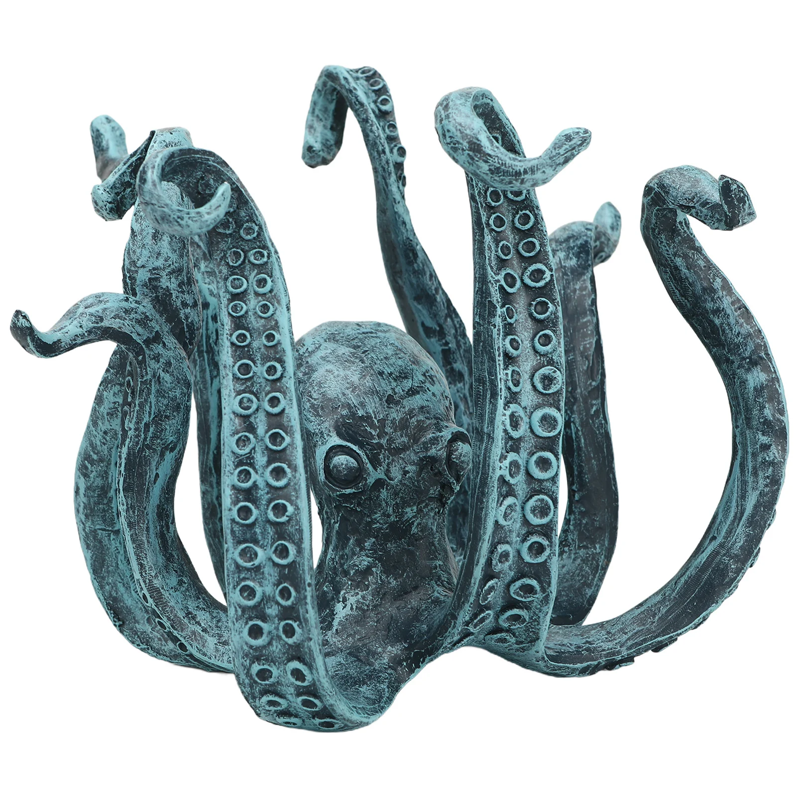 

1 Piece Octopus Statue, Resin Octopus Sculpture Crafts, Octopus Mug Cup Holder, Jewelry Holder, Home Desktop Decoration Suitable for Garden, Courtyard Thanksgiving/Christmas Decoration Accessories, Black Friday