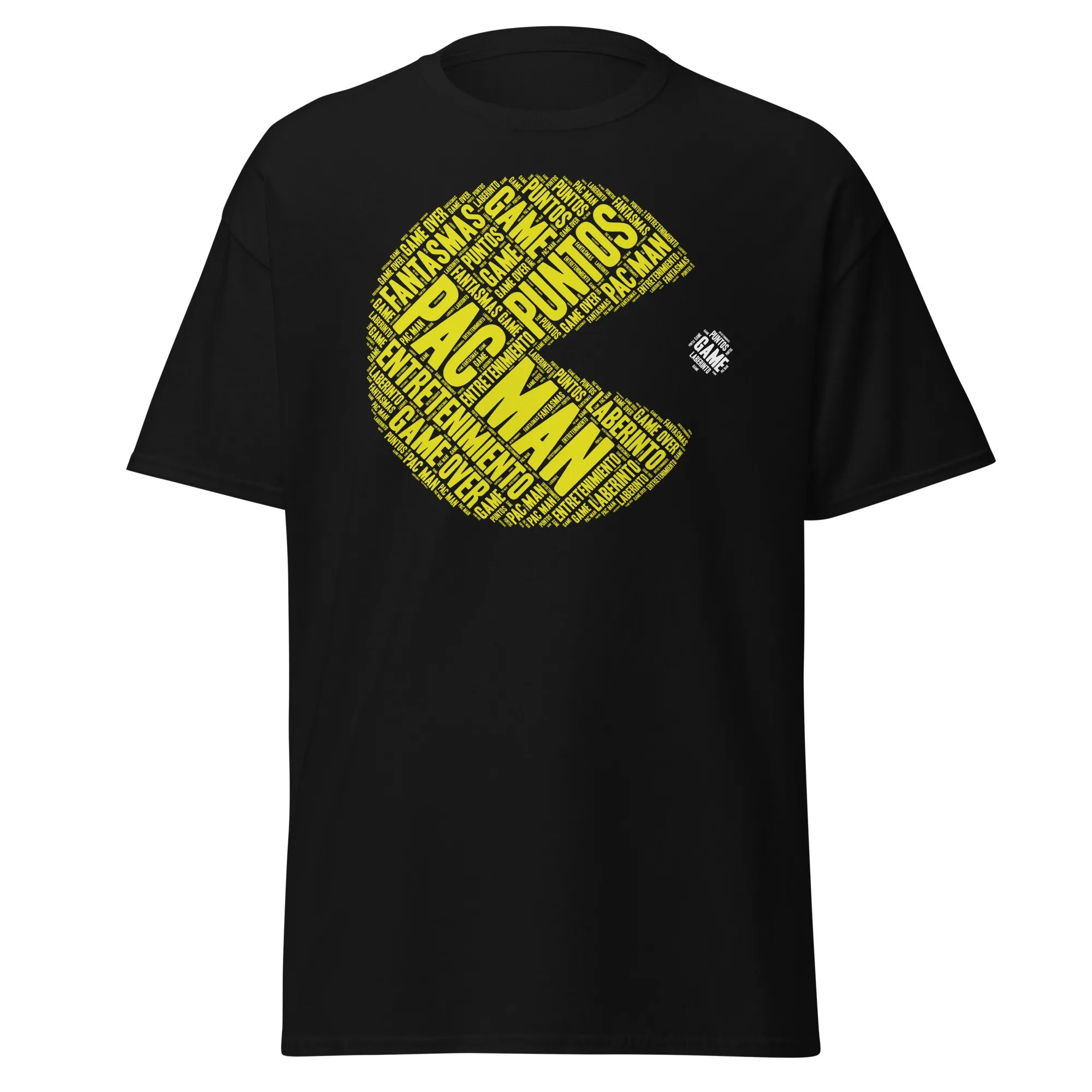 Men Pac-Man Arcade Machine GAME OVER Graphic T Shirt Retro 80s Pixel Game Short Sleeve T-shirt Summer Casual Streetwear Gamer
