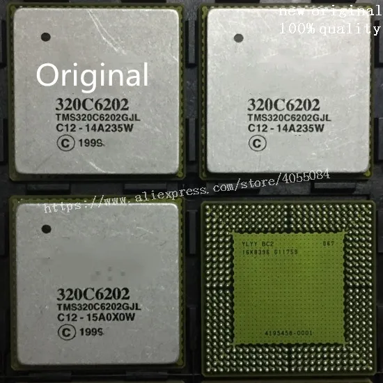 1pcs New Original  ADV7160LS220 CY8CLED04DOCD1-56LTXI TMS320C6202GJL200 ADV7160 CY8CLED04 TMS320C6202GJL 320C6202