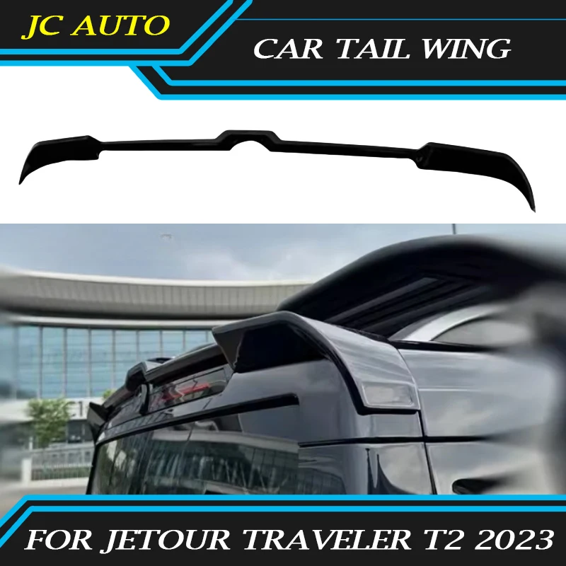 Fit for JETOUR Traveler T2 2023-2024 Car Small Tail Wing Sports Top Wing Modified Roof Fixed Wing Car Exterior Accessories