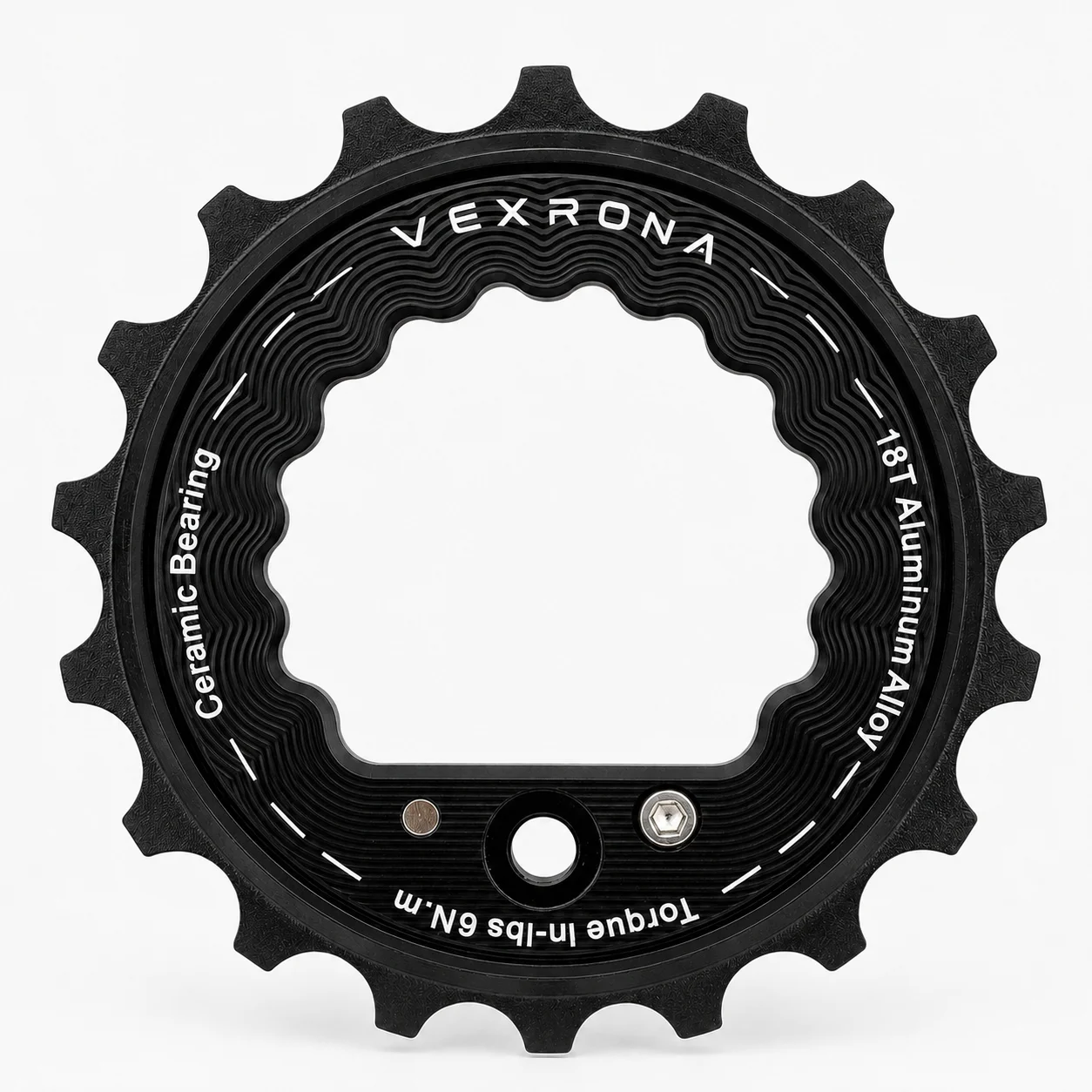 VEXRONA Rennrad 18T Hohlkassettenlaufrad mit Keramiklager für Shimano R8000 R7000 L-TWOO ERX ER9 R9 R7 Schaltwerk