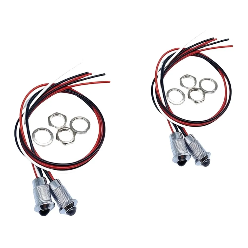 2 Pairs Infrared Photoelectric Sensor Module, 100cm Detection, 5V For Arduino/MCU, Easy Wiring For DIY Automation