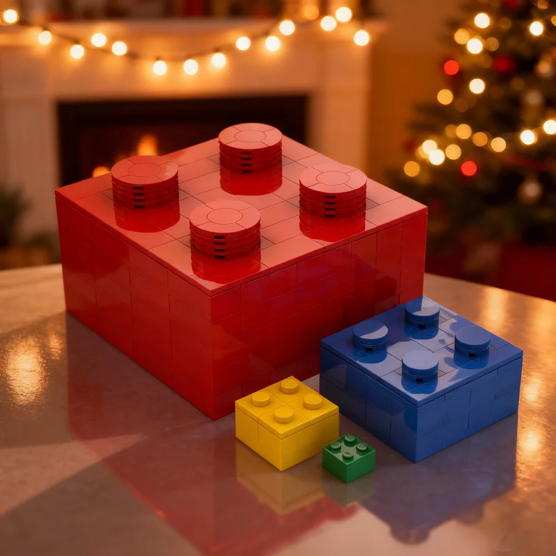 

Набор для сборки модели из 309 деталей MOC: конструктор, развивающая игрушка, идея для творчества, подарок на Рождество