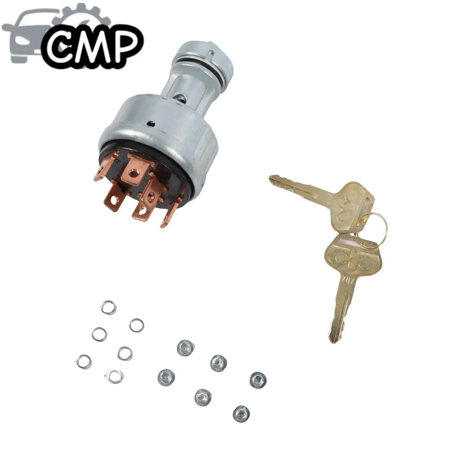 

1set PC200-1/2/3/5 Dozer Ignition Starting Switch Kit 08086-10000 Fits For Komatsu Dozer D20A-5 D20A-6 D20A-7 D20S-5